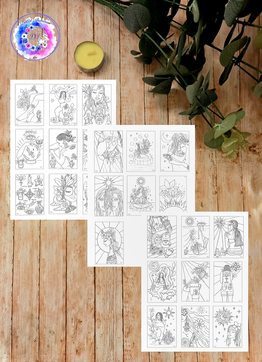 Stickers para colorear
