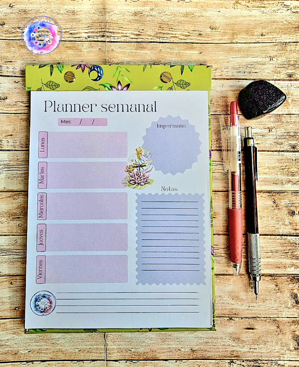 Planner con Tornillos