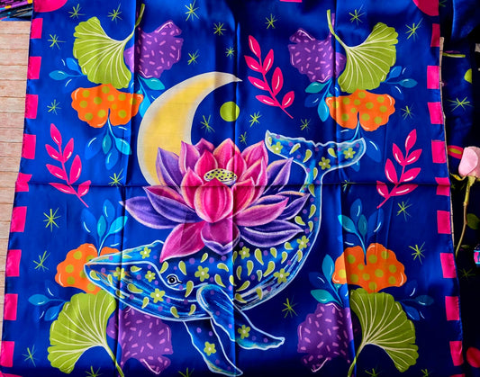 Pañuelo Ballena y Luna