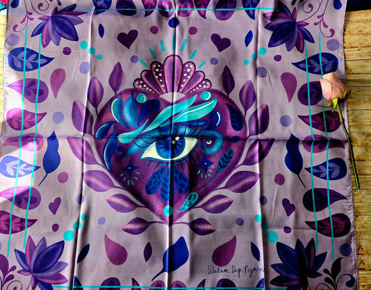 Pañuelo Corazón y Ojo