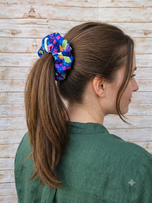 Maxi Scrunchie Ballena y Luna