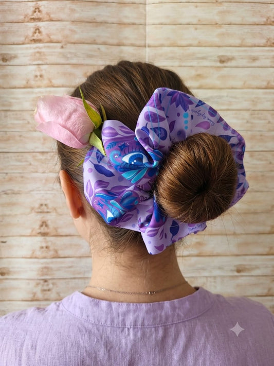 Maxi Scrunchie Corazón y Ojo